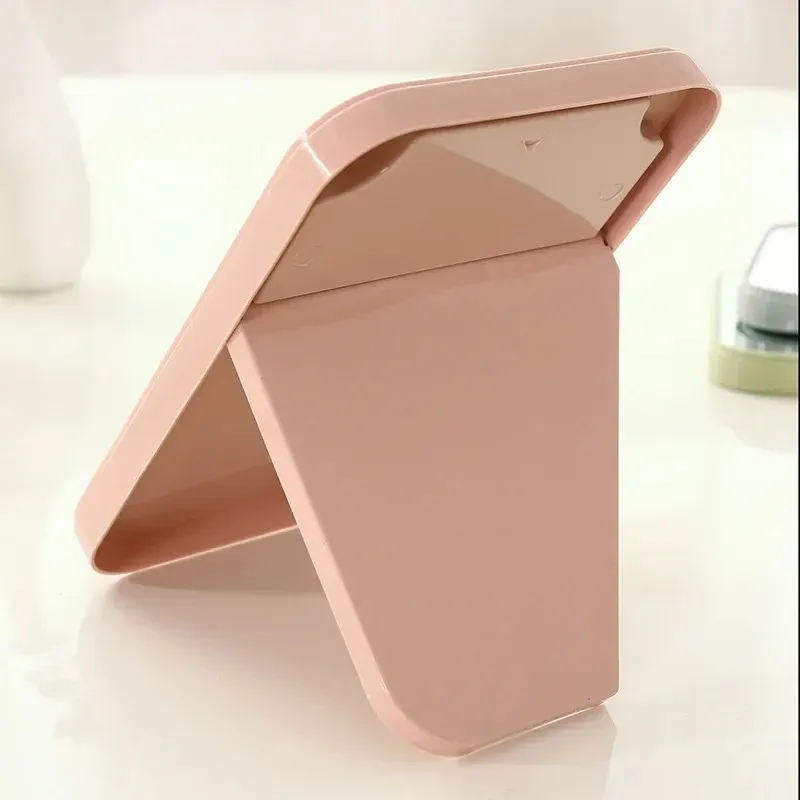 Desktop Folding Portable Makeup Mirror Student Dormitory Small Female Dressing with Princess