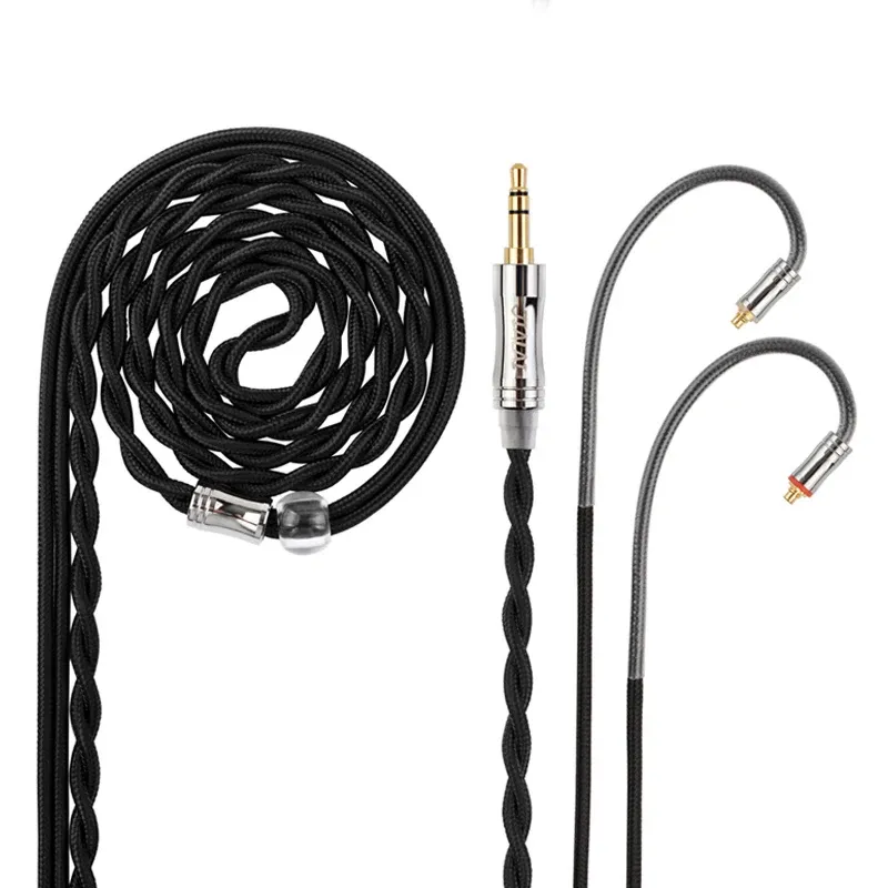 Accessoires Nicehck Jialai JLDT2 Cost Iffectif OCC HIFI Câble Mezerging Remplacez le fil 3,5 / 2,5 / 4,4 mm MMCX / QDC / 0,78 mm 2pin pour NRA ZEX ZAS DQ6