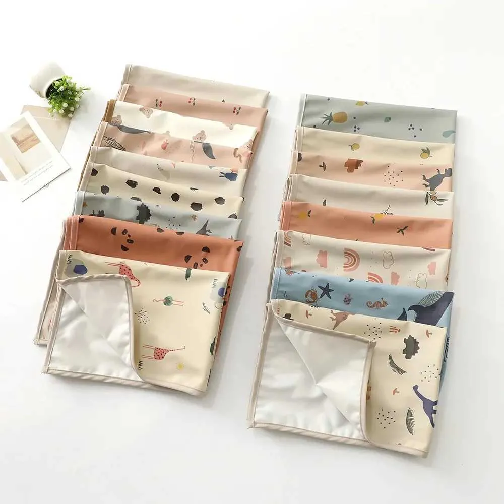 Коврики 35x50 детская подгузника Soft PU Водонепроницаемая и утечка для вымываемой для новорожденных подкладки для подкладки для подкладки для пикника для пикника PADL2404