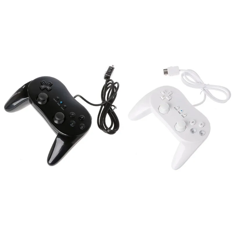 Players Classic Wired Game Controller Gaming Remote Pro Gamepad Control för Nintendo Wii