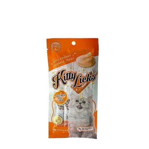 Renas Recipe Kitty Licks Chicken And Tuna Cat Nutrition Food Snack