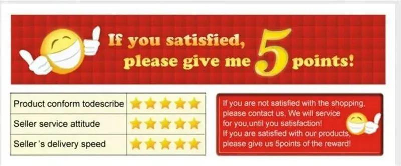 full 5 star feedback