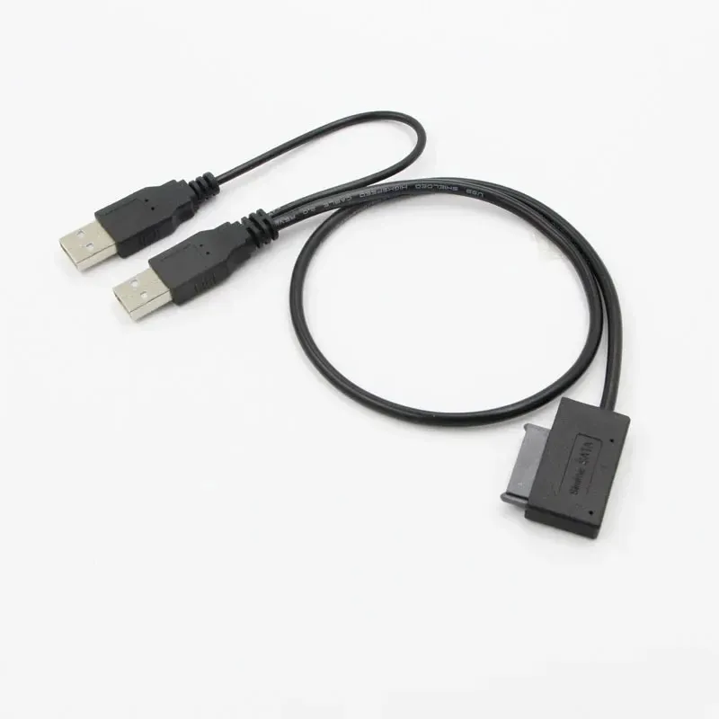 Unidade óptica SATA para o adaptador USB Notebook um com dois SATA fácil