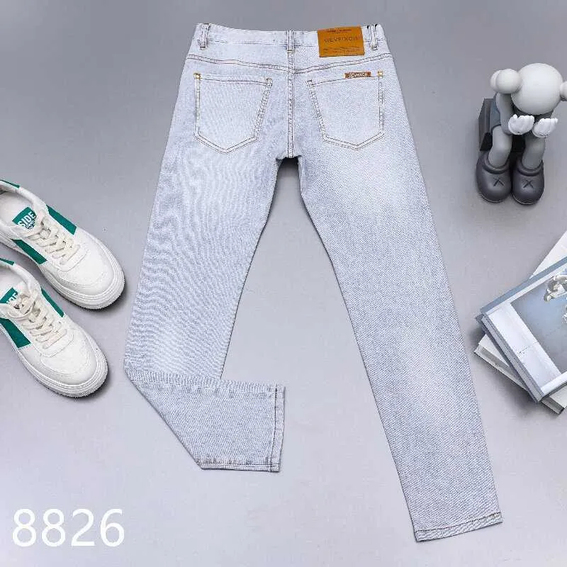 パンツ OFF WHITE SLIM ASY METRIC BLENCH DENIM OFF-WHITE Blench Y2013 Logo Denim Jeans Bleach/Black Men's