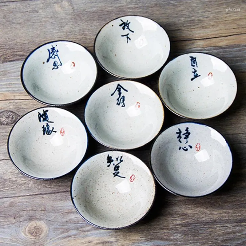 Tea Cups Jingdezhen-Ceramic handmålade stoare stora sugrör Kungfu Set No. Yz20