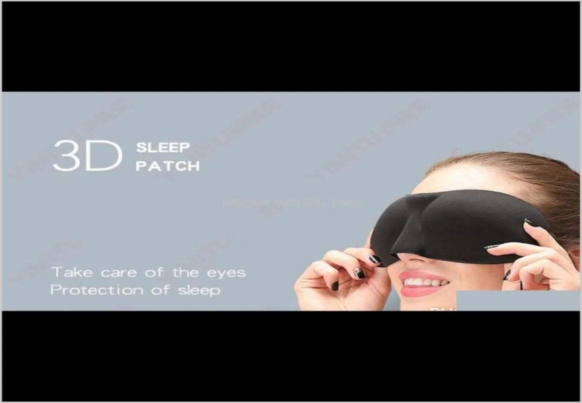 Masque de sommeil Drop Sleep Houghtable Hommes et femmes adossant la fatigue avec un navire polychromatique 9rbyd Masques Whew41288268