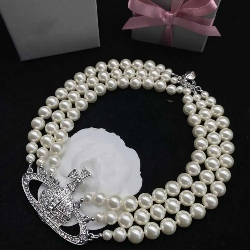 Necklace Designer Luxury Women Fashion Jewelry Metal Pearl necklace Gold Necklace Exquisite accessories Festive exqui