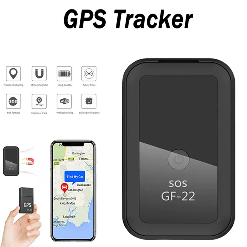 Веб -камеры GF22 GPS Tracker Global Position Antilost Antitheft Alarm Alarm