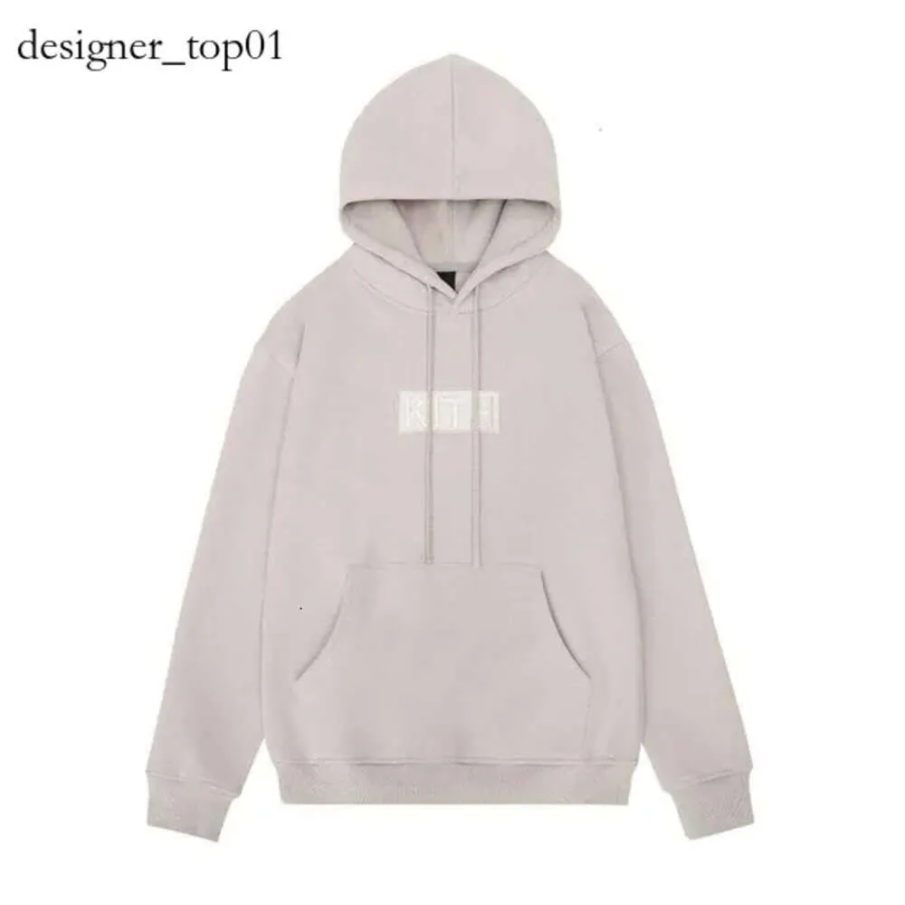 Kith Men's Sweatshirts Designer Sweator Streetwear Fashion Streetwear Kith Sweat brodé Basic Fashion Men pour femmes Fleep Casual Fleece Sweat Pullover Veste 3515