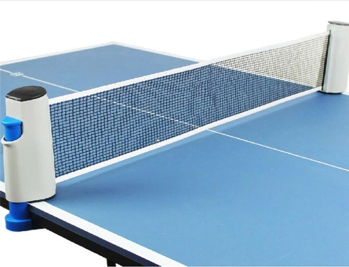Infällbart bordtennisbord Plastiskt starkt nät Portable Net Kit Rack Ersätt kit för ping pong som spelar tillbehör7225588