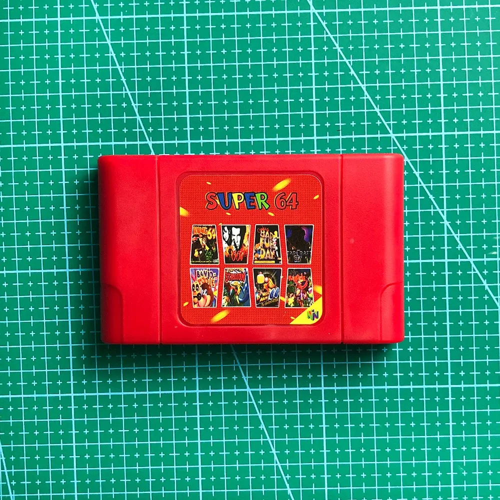 Gracze KY Technology DIY 340 w 1 Retro Super 64 -Bit Card do kasety z konsolą N64