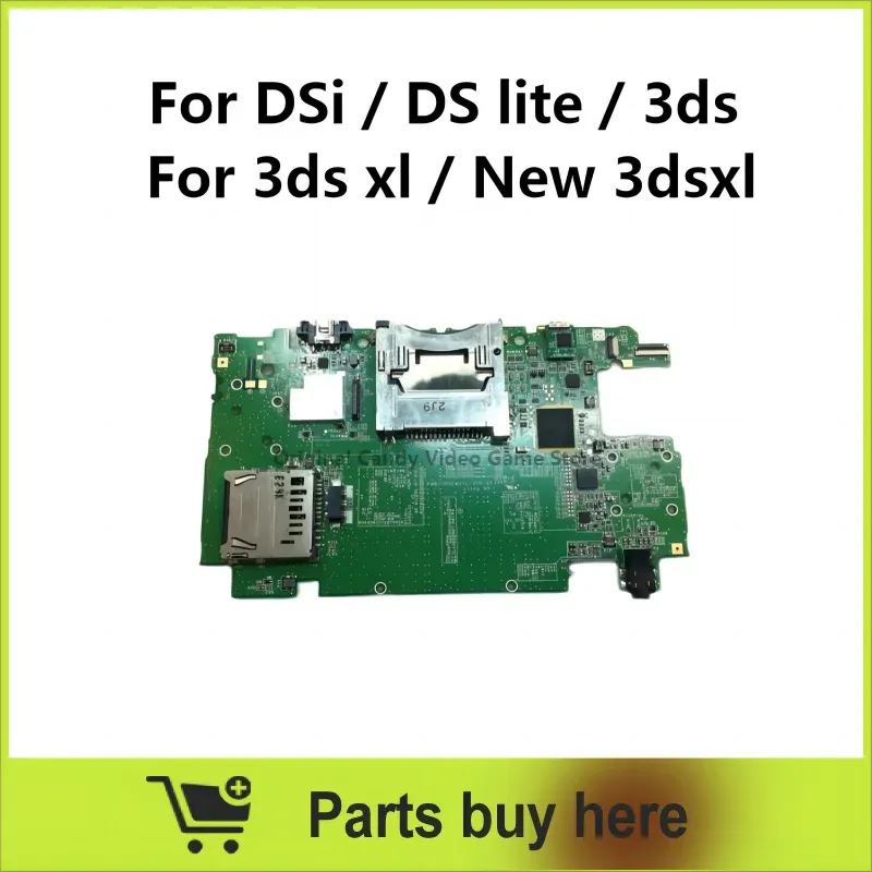 Accessoires Oorspronkelijk moederbord voor gebruik in 3DS/3DS XL/3DSLL/NEW3DS XL/NEW3DSLL/DS I/DS Lite Disassembly Moedertebord Vervangingsonderdelen Beschikbaar