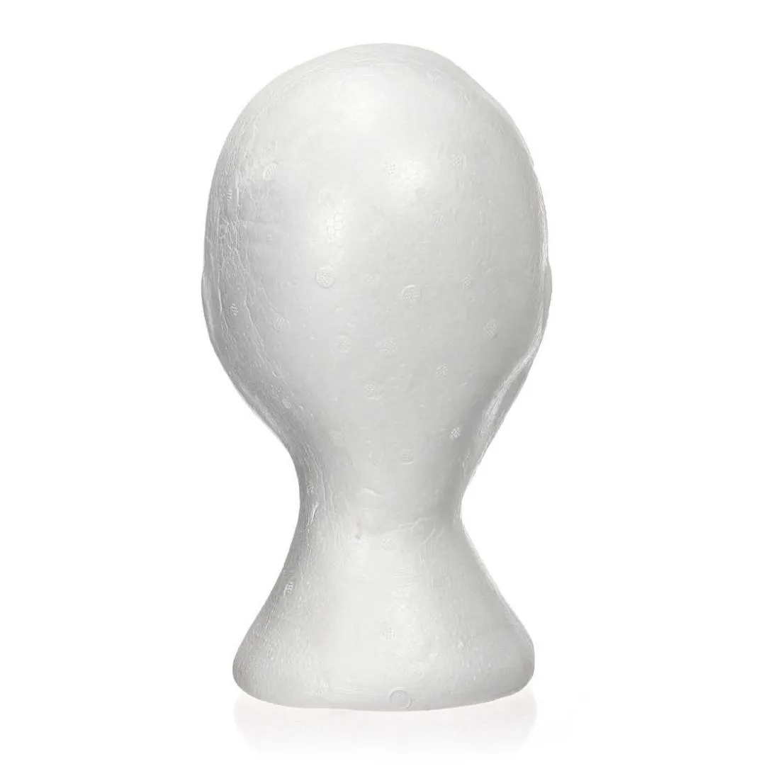 Hair Tools 27.5 X 52Cm Dummy / Mannequin Head Female Foampolystyrene Exhibitor For Cap Accessories And Wigs Woman Foam Drop Delivery P Otxov