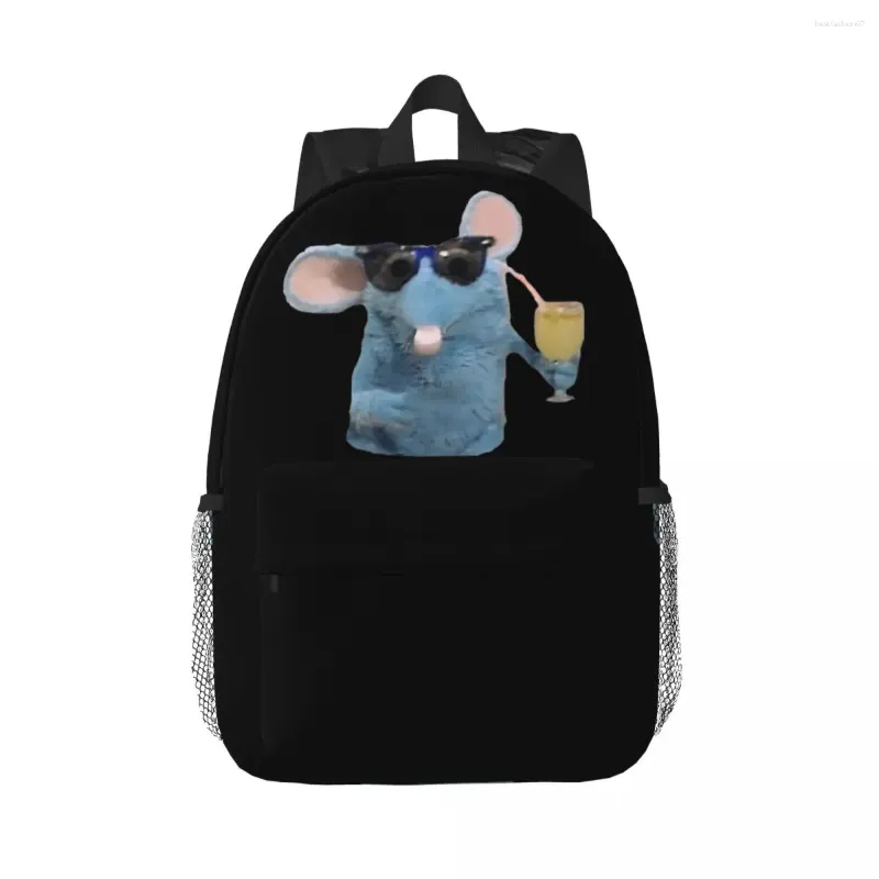Backpack Cool Tutter The Mouse Backpacks Teenager Bookbag Fashion Students School Bags Laptop Rucksack Shoulder Bag Large Capacity