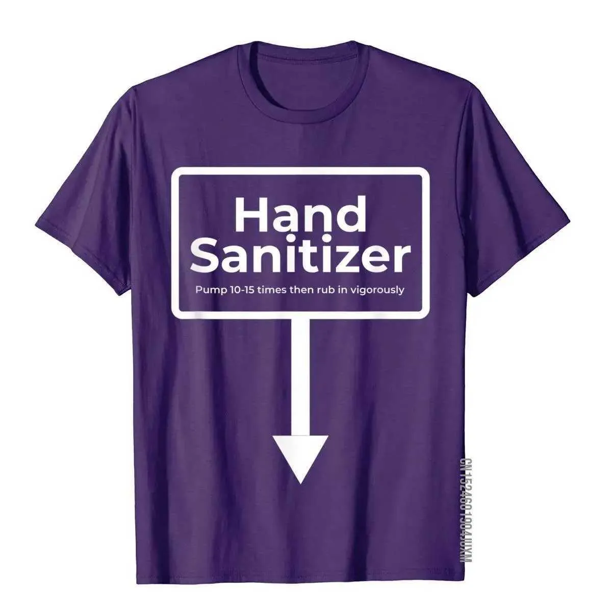 Hand Sanitizer - Funny Adult Humour Christmas Gag Gift T-Shirt__97A3351purple