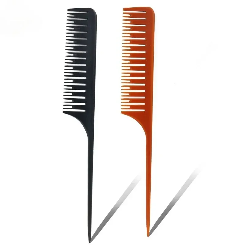 Ny Highlight Comb Steel Needle Tip-tail Frisör Salong Perm färgad antistatisk frisörsverktyg