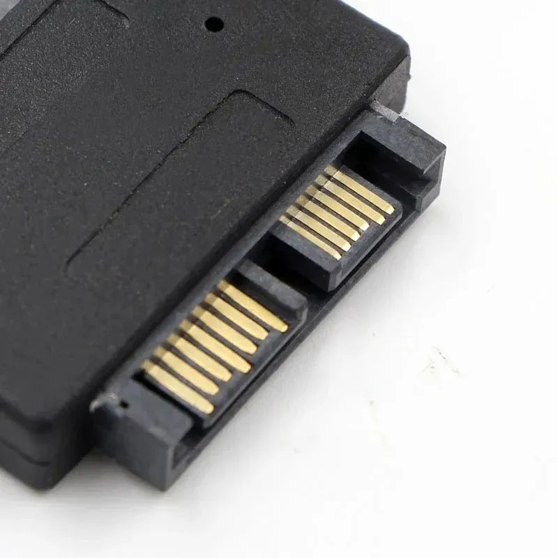 SATA 22 Pin Female To 13pin Male Adapter SATA Male To Female Adapter Single-head Adapter Card Portable High Quality