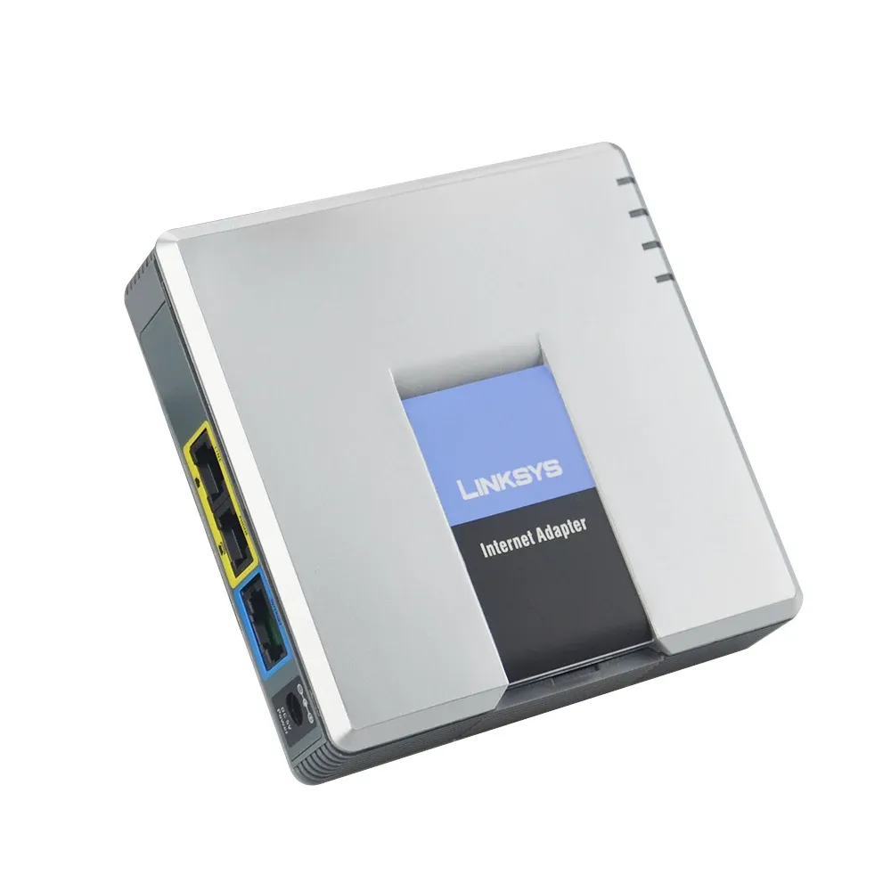 アクセサリ高速送料無料！ロック解除Linksys SPA3000 SPA 3000 VOIP FXS VOIP電話アダプター音声IP電話アダプター