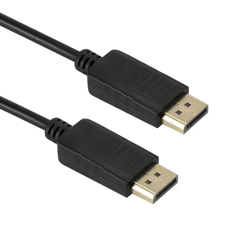 2024 1.8m 3M DisplayPort Cable DP till DP-kabelhane till Adapter-kabelgränssnitt- för manlig kabel till manlig kabel