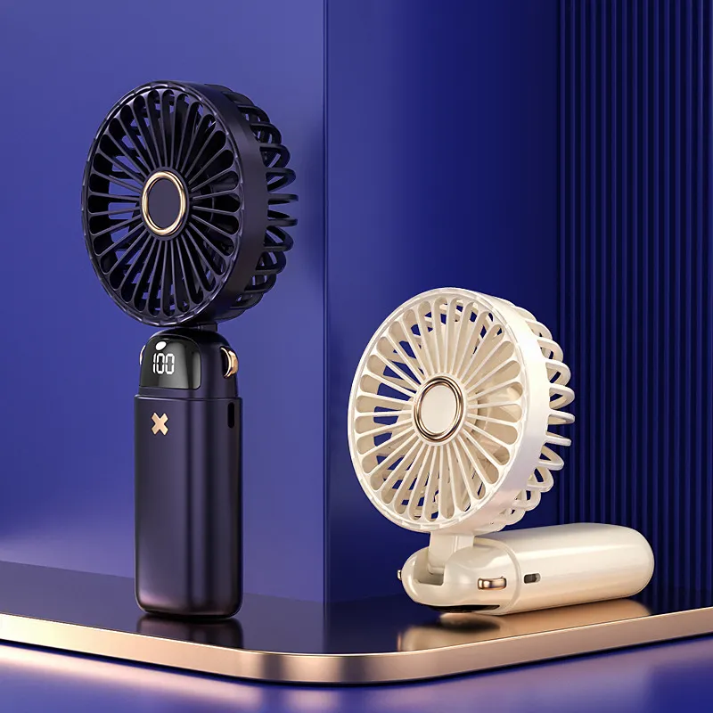 DHgate Portable Handheld Mini Electric Fan With Digital Display dhgate-portable-handheld-mini-electric-fan-with-digital-display