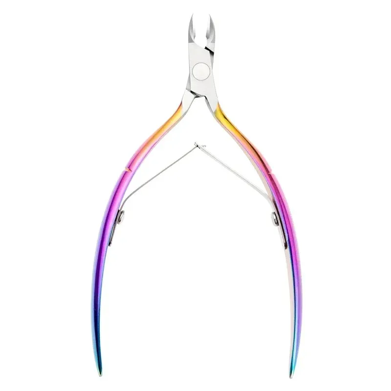 Nail Cuticle Nipper Scissors Stainless Steel Manicure Colorful Clipper Dead Skin Remover Pedicure Eagle Beak Pliers