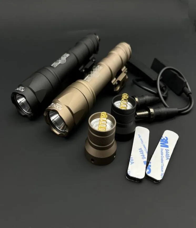 Тактические аксессуары Surefir M600 M600C Scout Flashlight 340 Светодиодный охотничий свет с двойной функцией SWTICH16777779