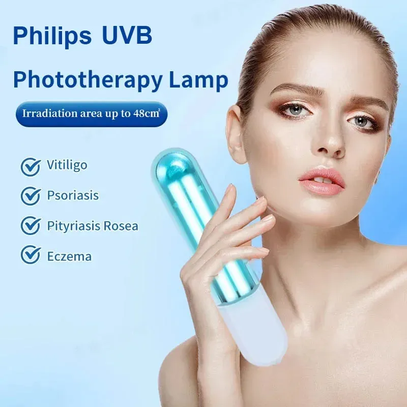 308 nm UVB Instrumento de la lámpara de potherapy ultravioleta para la terapia de equipos de tratamiento de psoriasis vitiligo 240424