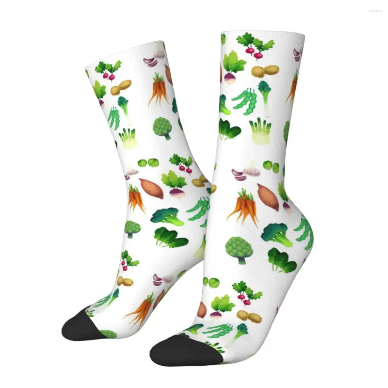 Men's Socks Farmers Market Harajuku Sweat Absorbing Stockings All Season Long Accessories For Unisex Gifts