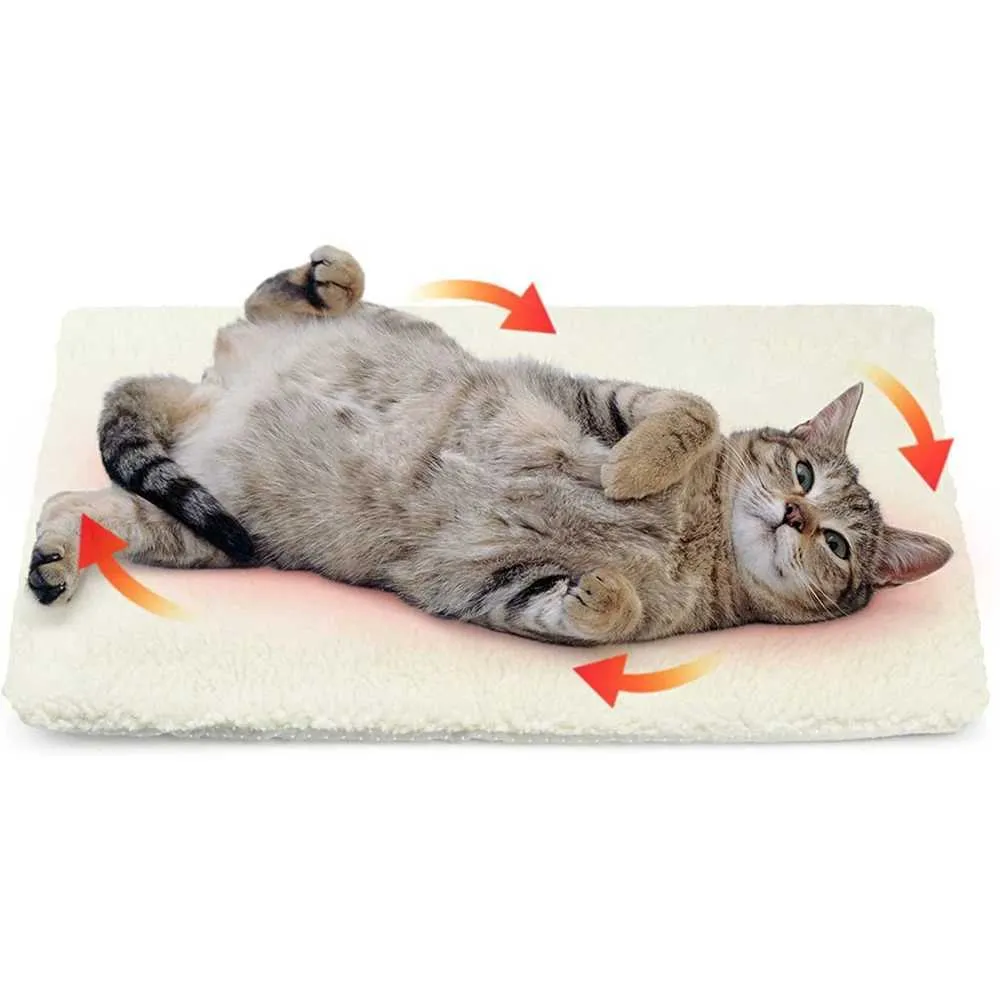 Caisses de porteurs de chats abritent la chaleur de tapis de compagnie sensible Sen 240426