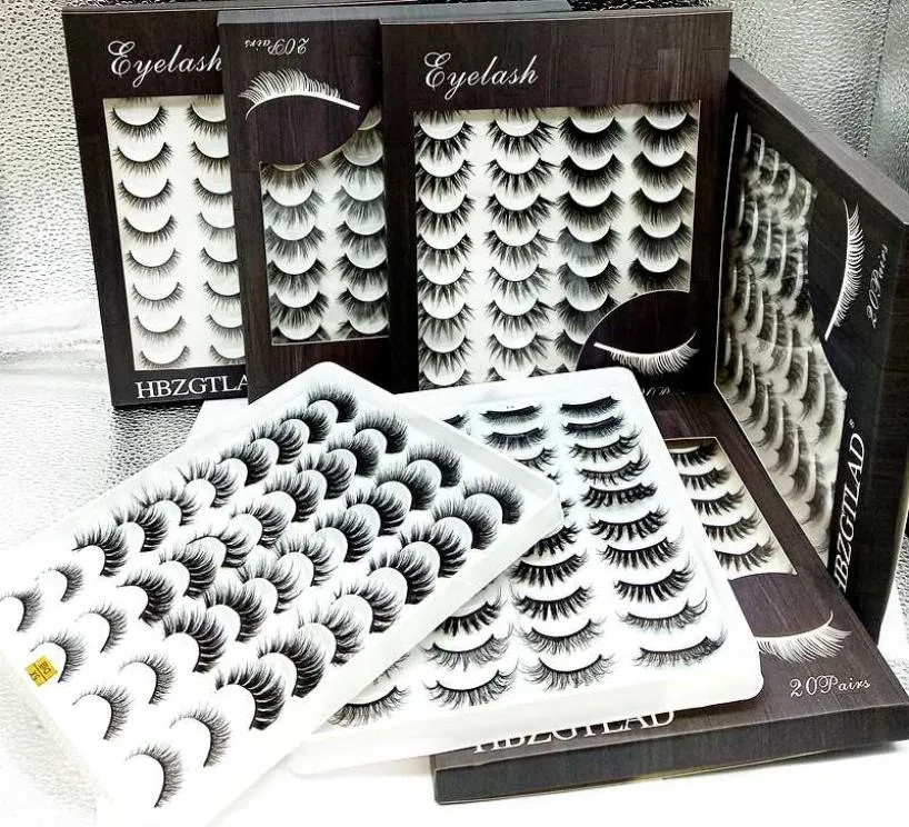 51020 pairs 825mm fake Eyelashes 100 Mink Eyelashes Mink Lashes Natural Dramatic Volume Extension False3616006