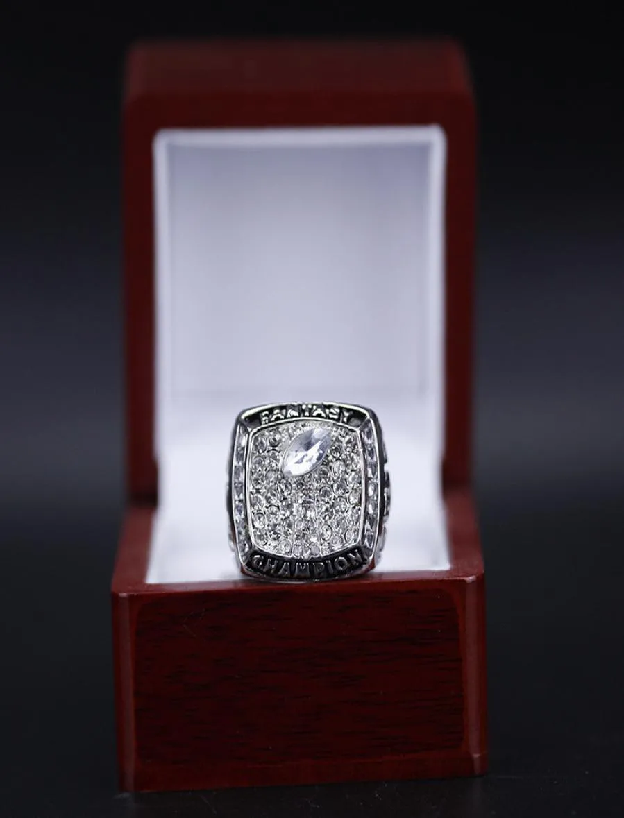 2019 Fantasy Championship Ring Football League FFL Championship Ring for Fans Mens Souvenir Gift5580338