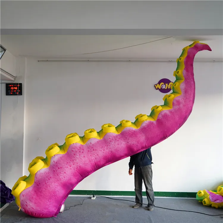 gonfiabili all'ingrosso palloncini palloncini artigli gonfiabili tentacoli con striscia come decorare decorazioni per eventi del palcoscenico del matrimonio