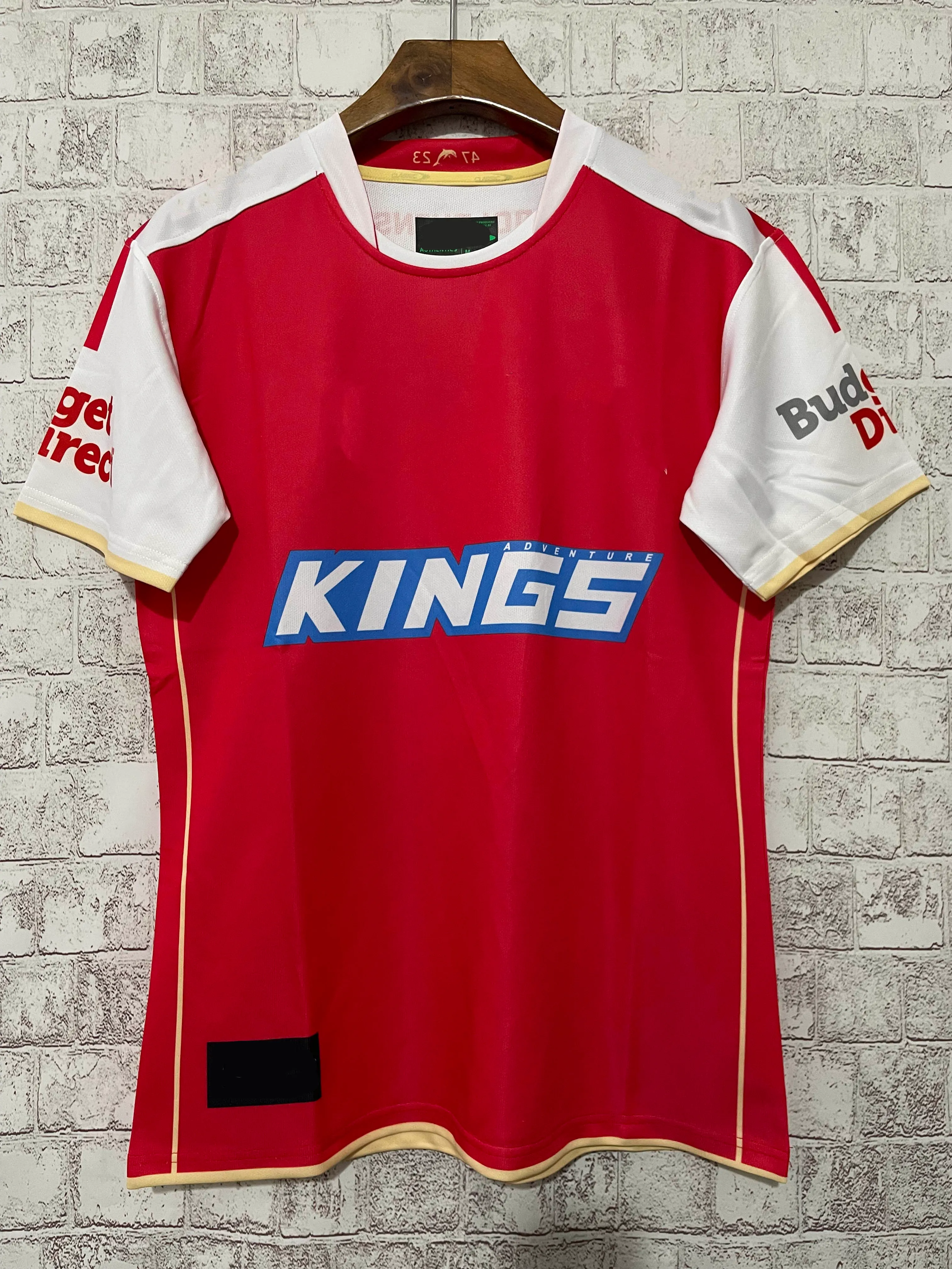 BLK Red Dolphins ラグビーシャツ 3XL