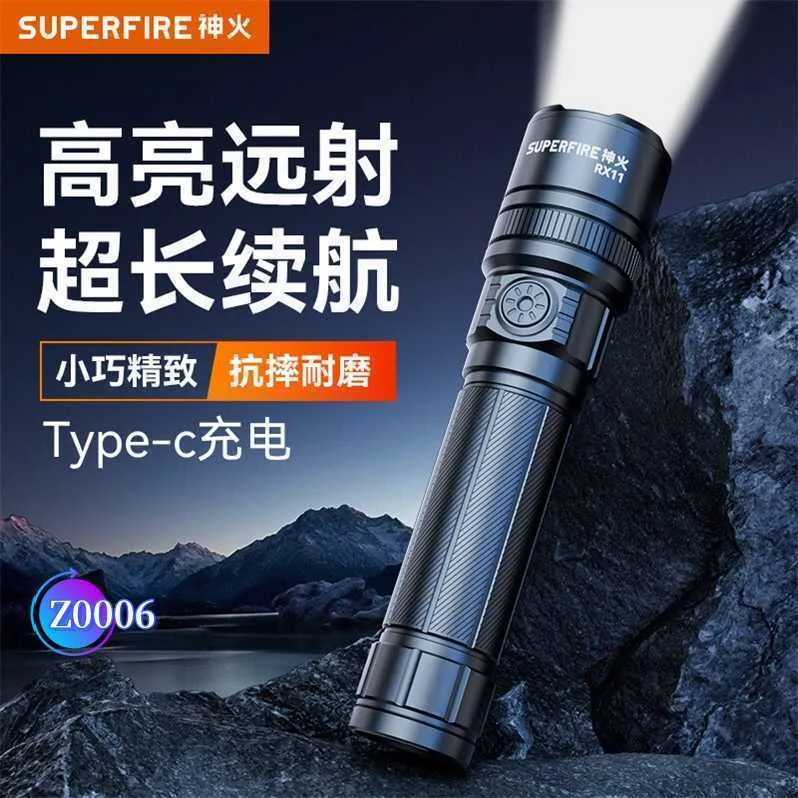 Led Torch Flashlights Camping Super Bright Flashlights Torches Newest Mini Portable High Brightes Torch Flashlight with Strong Light Ultra Bright Long Endurance L