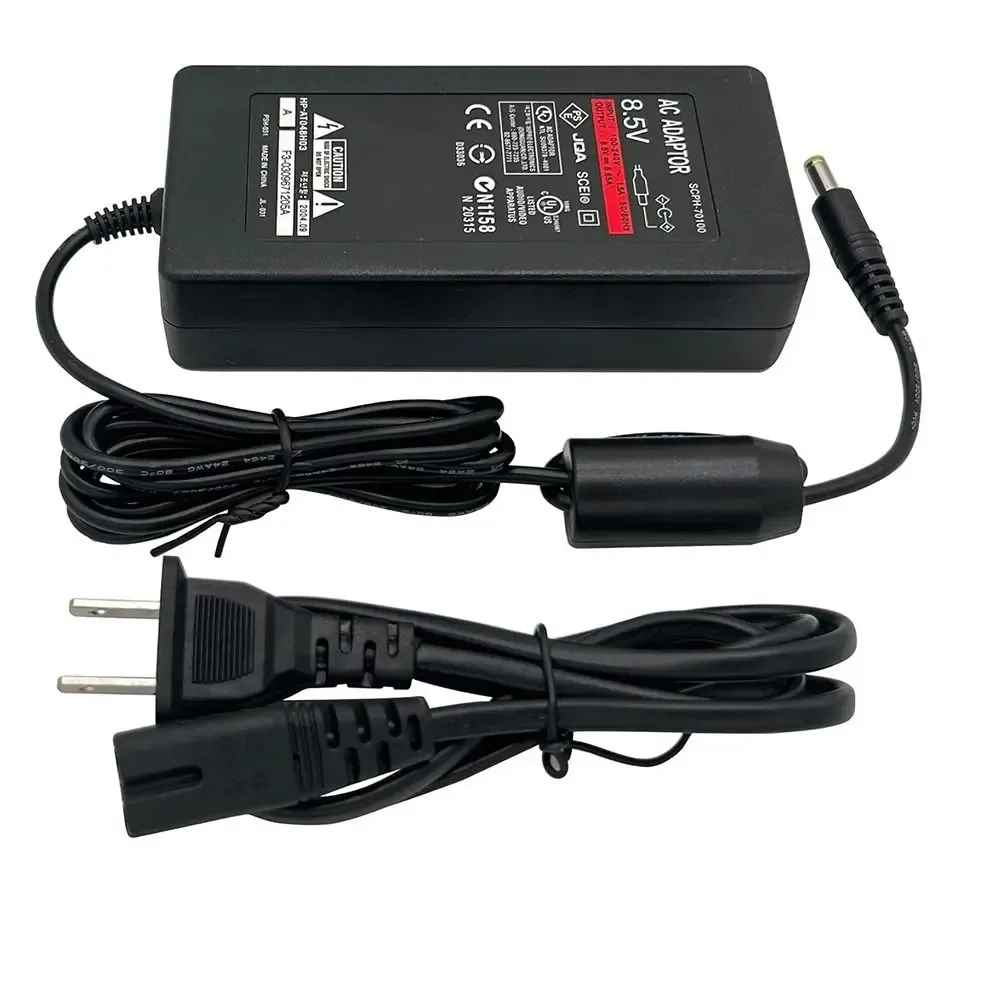 Opladen voeding voor PS2, vervangende AC -adapterladerkoord voor Sony PlayStation 2 /PS2 Slim A /C 70000 Gaming Console