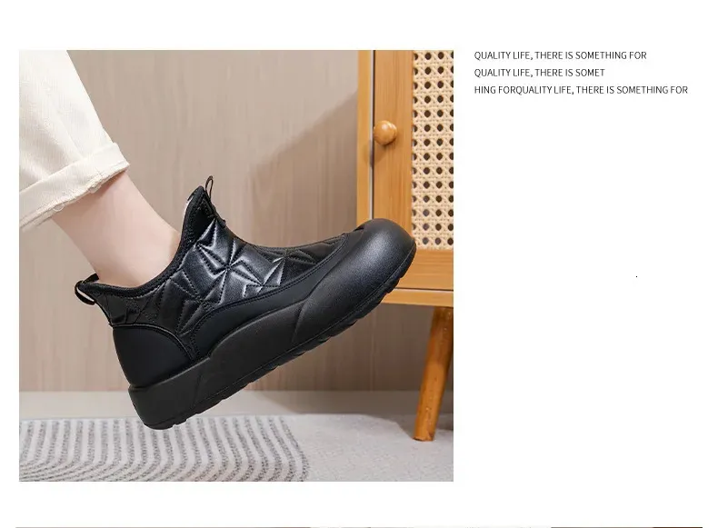 Winter platform snowboots dames warm gevoerd waterdichte schoenen_voghion.com