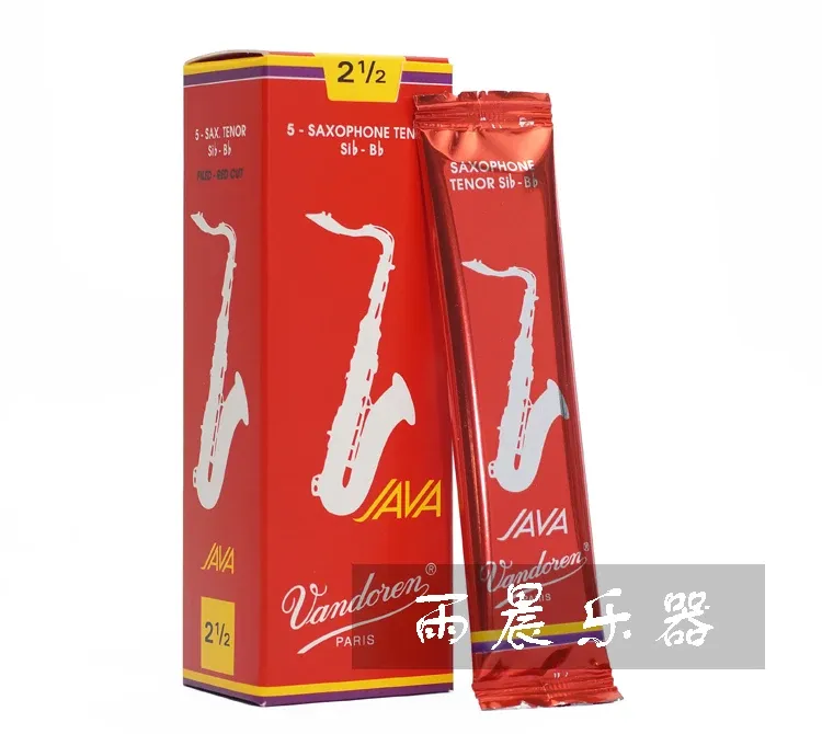 Saxophone France Vandoren Red Box Java BB Tenor Saxophone Reeds