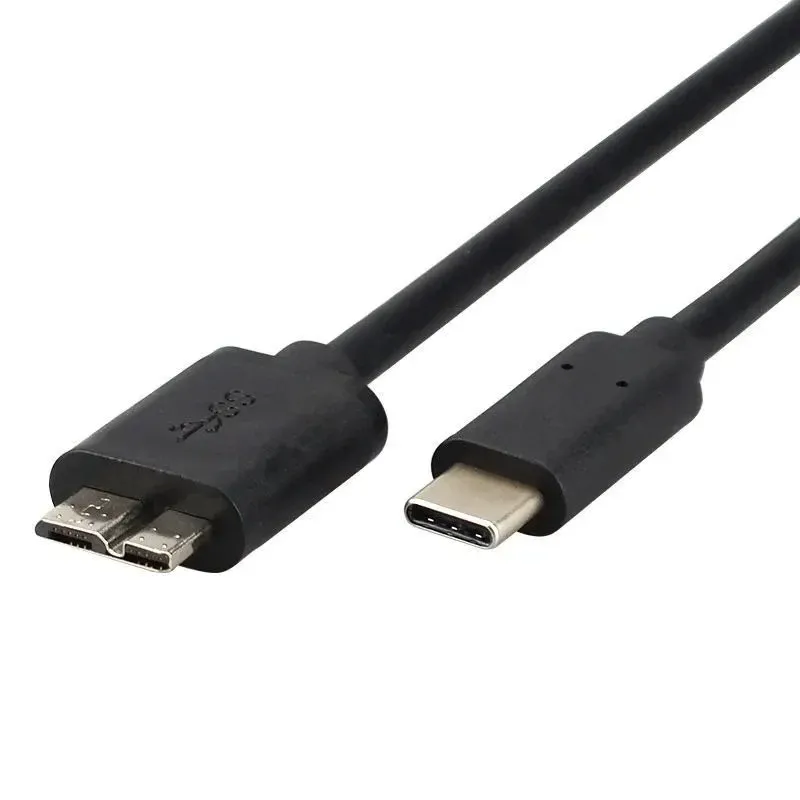 نوع USB C 3.1 إلى Micro B 3.0 كابل لـ Samsung Note 3 S5 2.5inch Cable Disk Cable Tablet Micro B Cable Cablectories Cables
