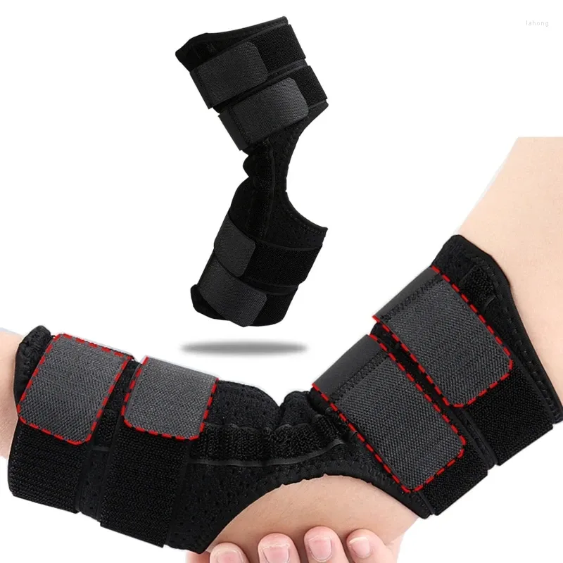 Knäskydd 1 PC armbåge Brace Tennis Compression Sleeve Arm Wrap för vänster höger tendonit Stödband Män kvinnor Sportåterhämtning