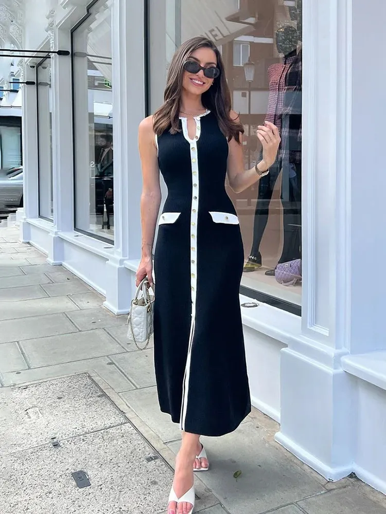slim fit dress slacks Aline Tight Knit Sweater Dress-FINAL Sale