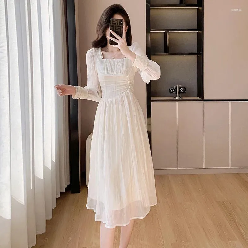 green emerald velvet dress Elegant White Midi-length Prom Dress,White Party Dress Y4667 –  Simplepromdress main image 0