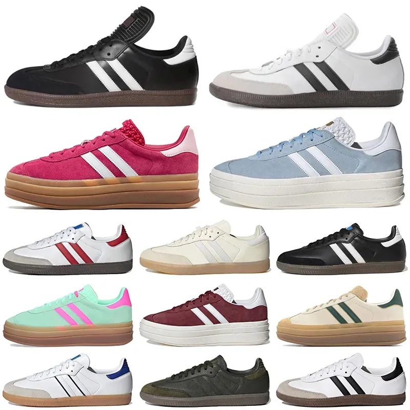 Casual Shoes Designer Sneakers Pink Glow Platform Shoe Orange Vegan White Gum Og Footwear White Green Indoor Suede Men Women Outdoor Sports Trainers