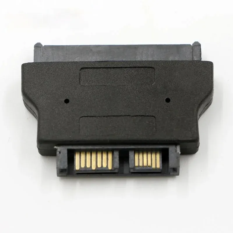 SATA 22 Pin Female To 13pin Male Adapter SATA Male To Female Adapter Single-head Adapter Card Portable High Quality