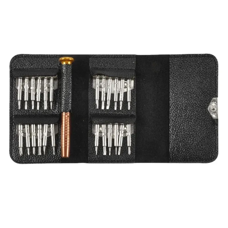 25 em 1 Mini Chave de fenda de precisão Conjunto magnético Torx Chave de fenda Torx Kit Ferramentas de reparo para iPhone Câmera PC PC