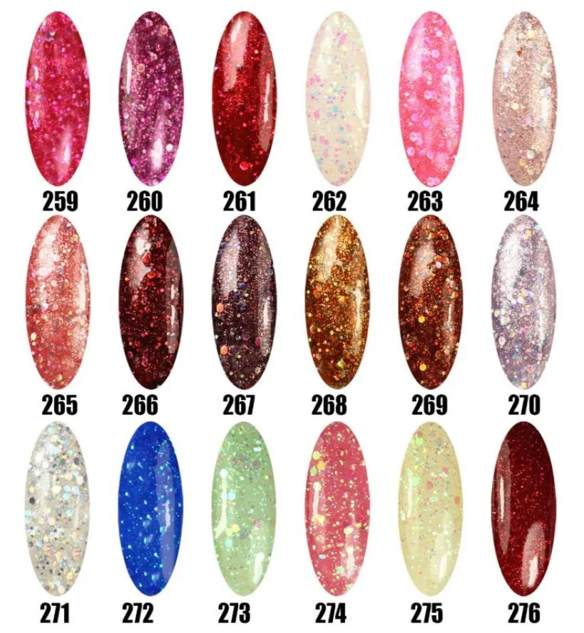 Wholegel Len 3D Gel Pole de uñas Sumergente Lacas de uñas de brillo en la uña para uñas 300 Los colores de moda están disponibles Gel VA2820702