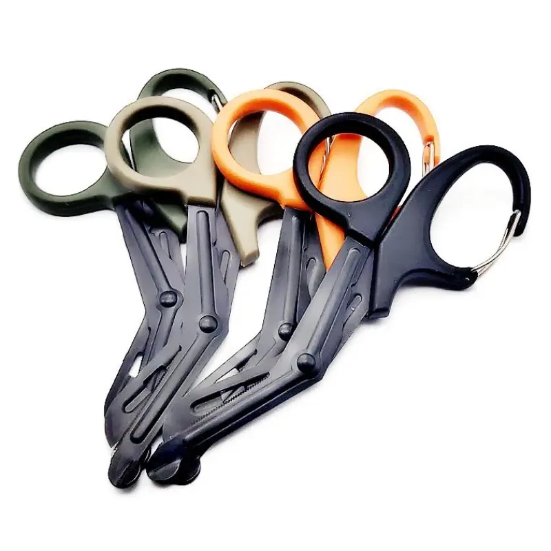 EMT Outdoor EDC Gear Tactical Rescue Scissor Trauma Gauze Emergencil