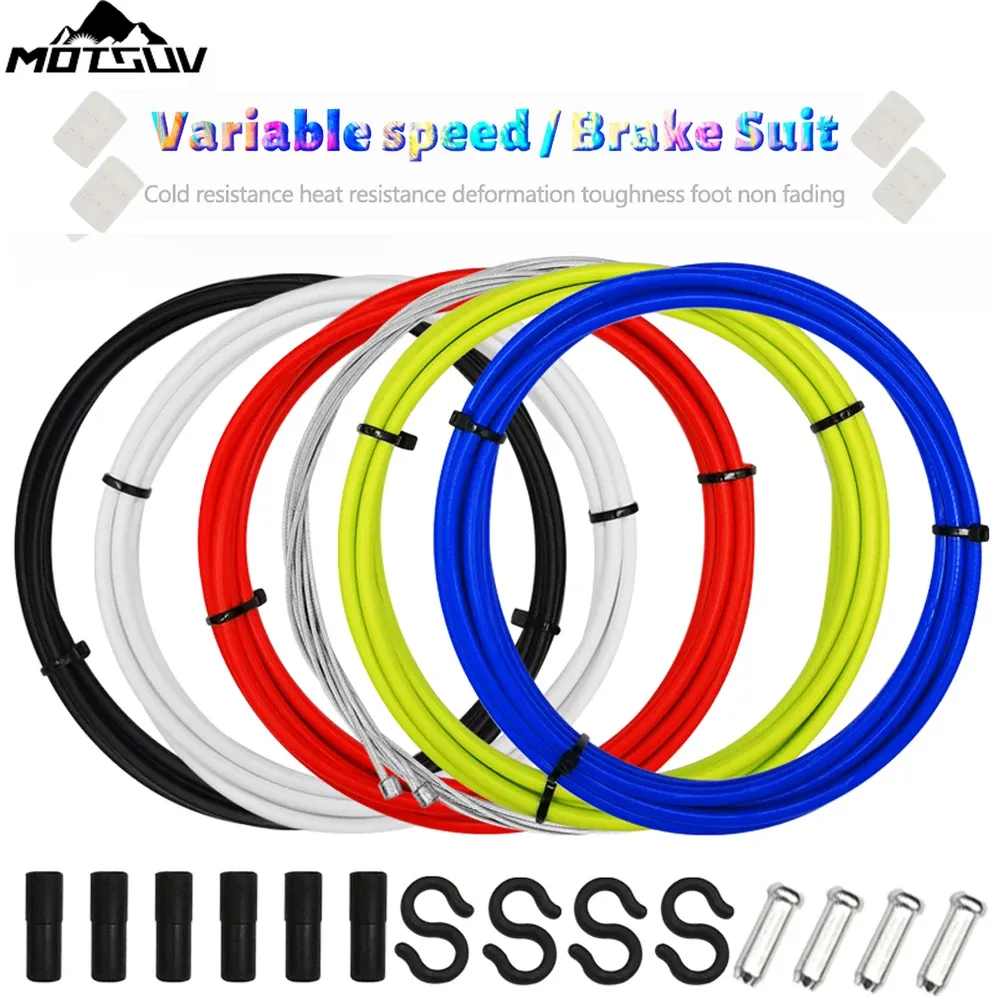 Onderdelen MOTSUV Professionele fiets MTB Remremkabel Toelsel Voor- en achterrem Variabele snelheid Draadtouw Bicycle Shift Kit Slagset Hotonderdelen