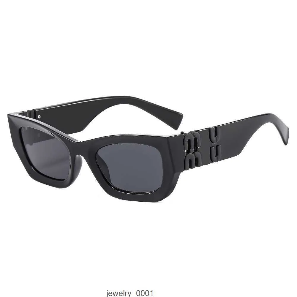 Солнцезащитные очки MUI Модные очки Овальные рамки дизайнер для солнцезащитных очков женский анти-размер UV400 Поляризованные линзы Мужские ретро очки с оригинальной коробкой 6ну