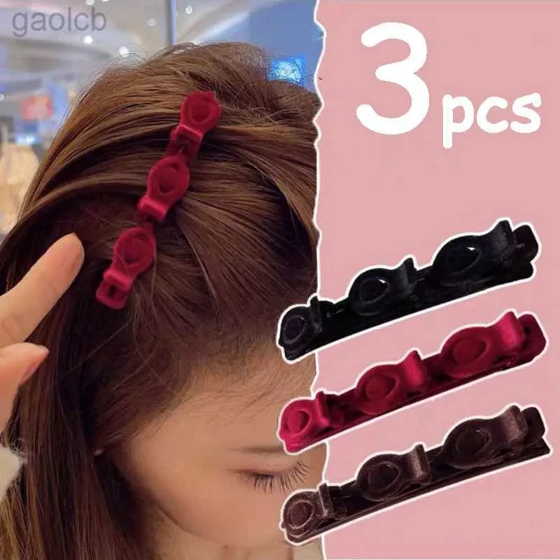 Clips de cheveux Barrettes 1-3PCS FLOCKS CLIPS COURME CHEAUX COUVRECTES COMMES COUPE CHILPINE PINS CLIP CLIP BURCHE BARRETTES BARRETTES ACCESSOIRES DE CHEL 240426