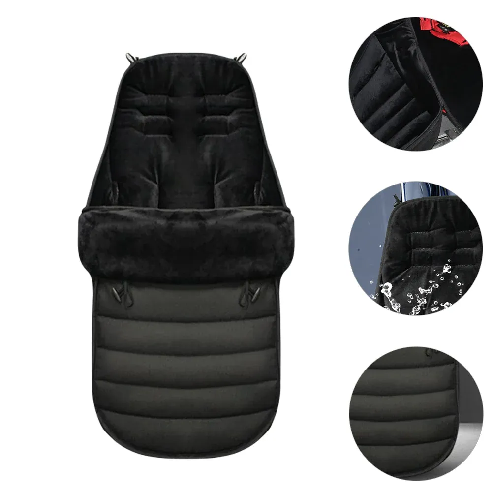 Sacchetti passeggino per bambini addormentato pram foot -muff inverno del bambino caldo pazzo calda a baldacchino jogger neonato coperta addensato infantile infantile